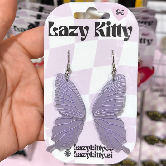 Purple Butterfly Wings