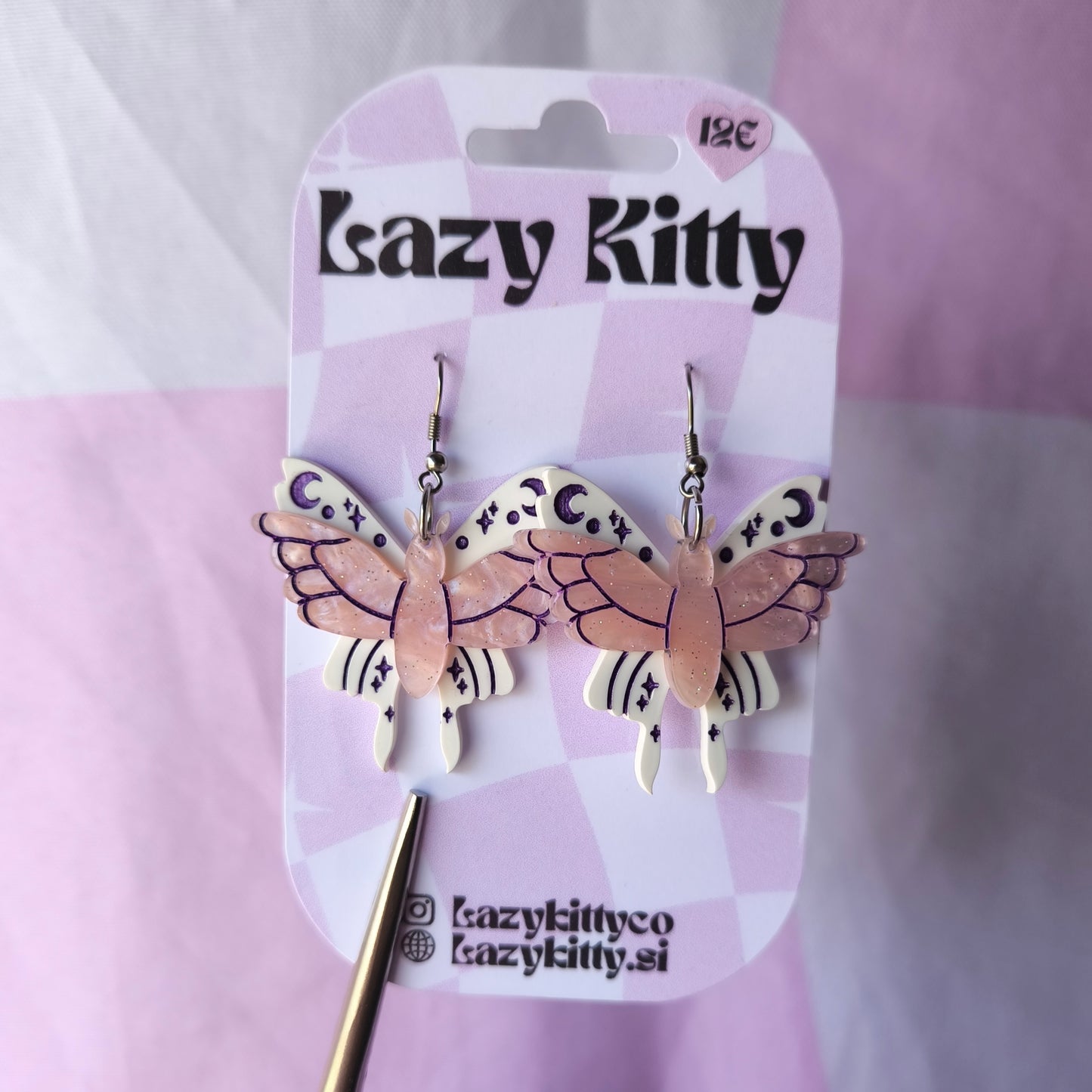 Pixie Moth - Purple