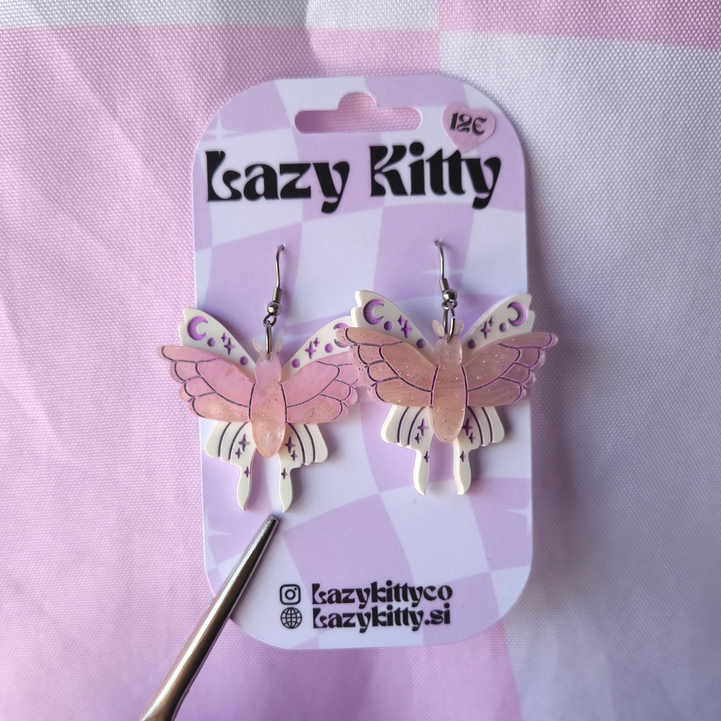 Pixie Moth - Pink