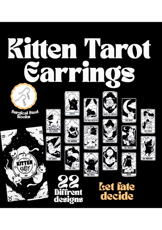 Kitten Tarot Uhani - Blind Bag