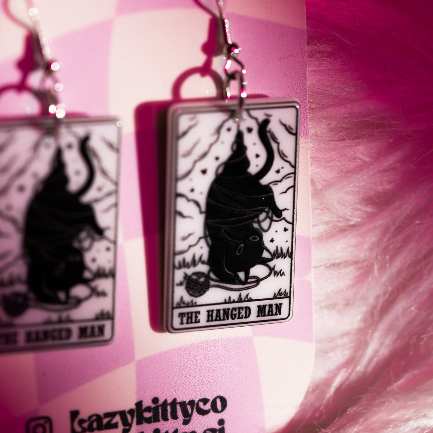 Kitty Tarot "The hanged man"