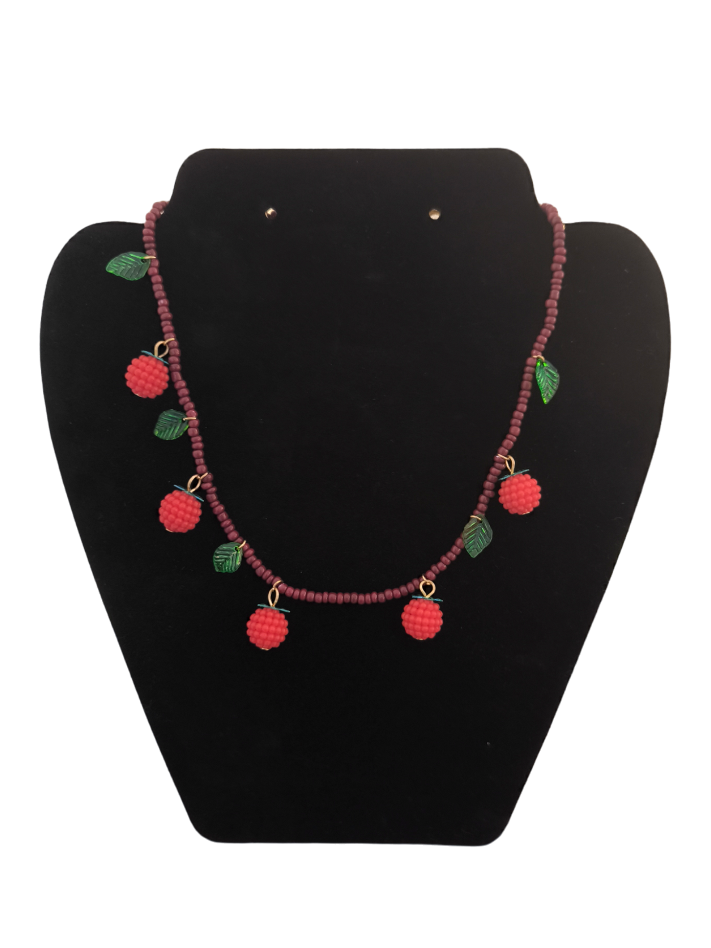 Berry Red Choker