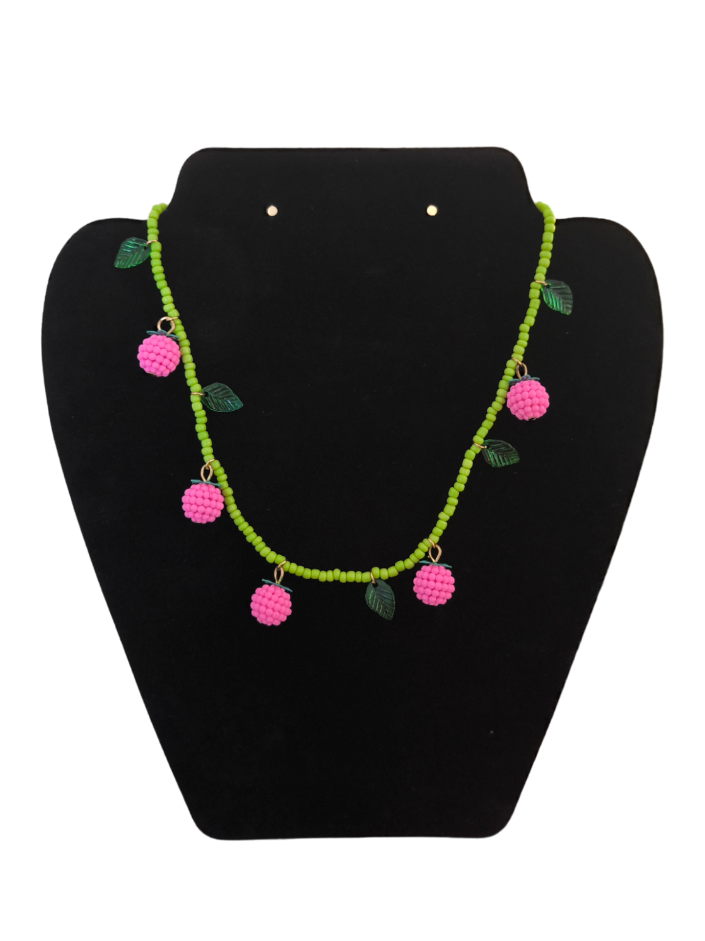 Berry Green Choker