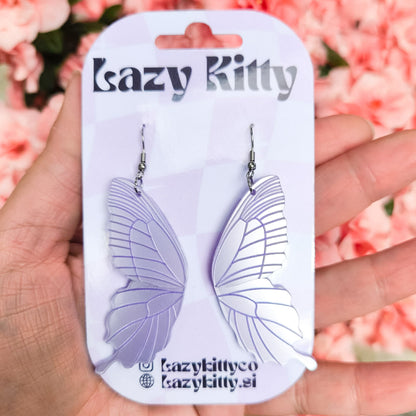 Purple Butterfly Wings