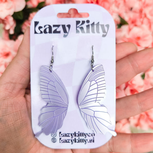 Purple Butterfly Wings