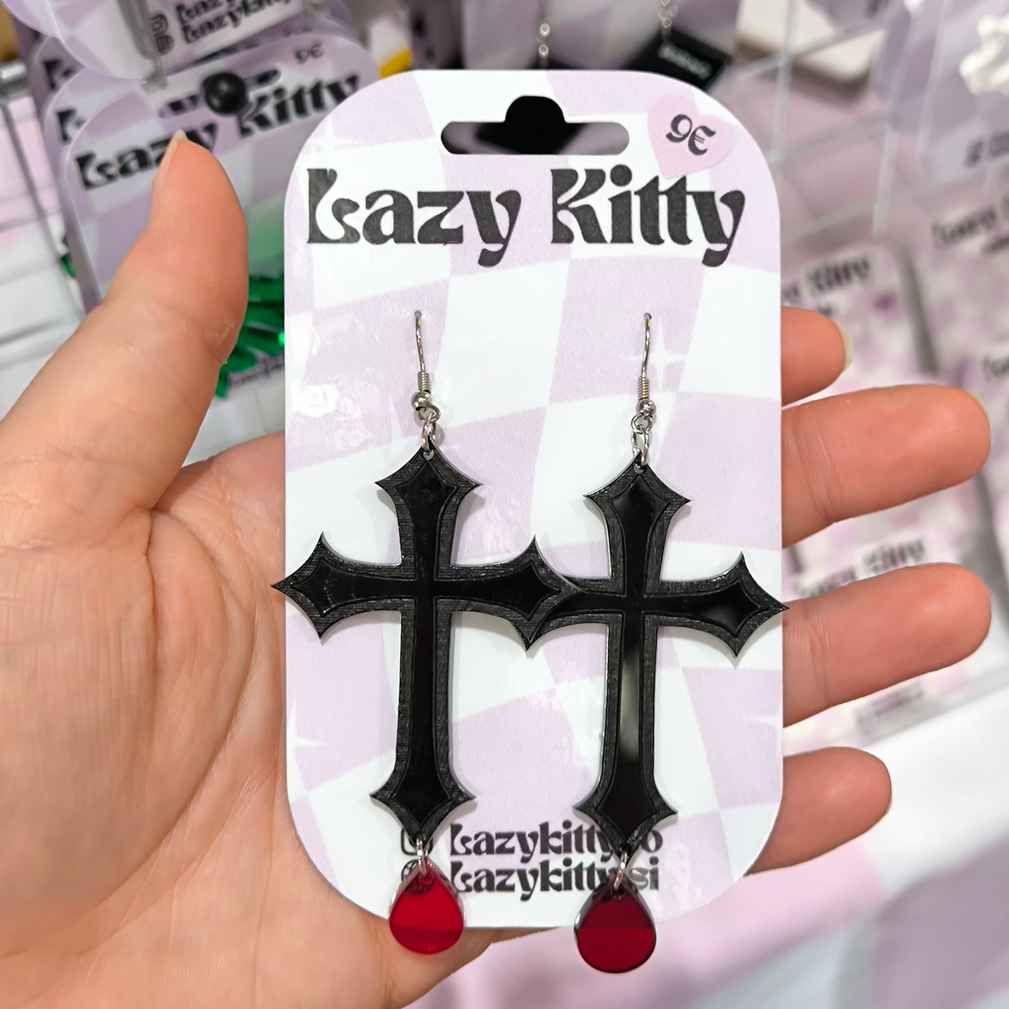 Black Bleeding Cross